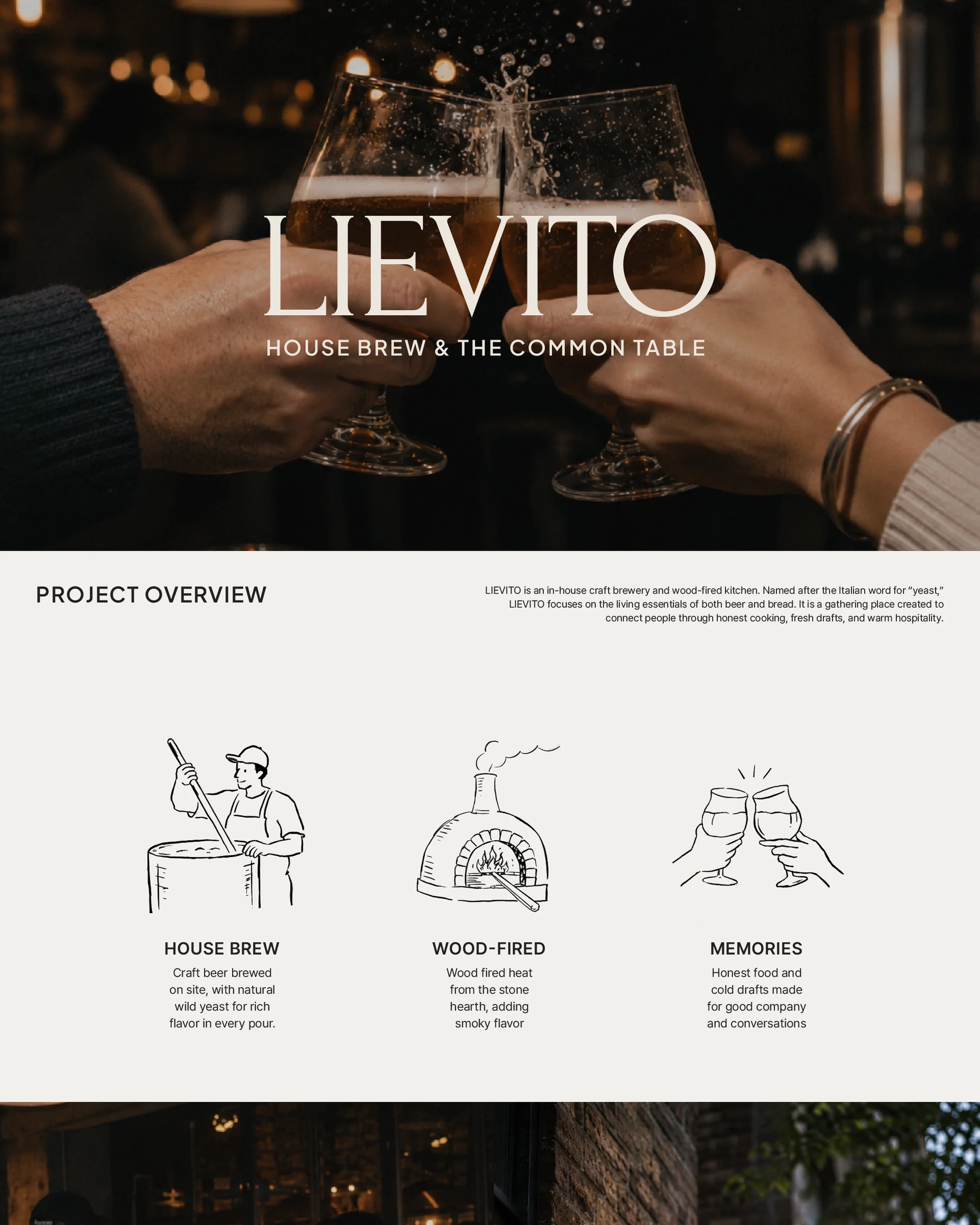 LIEVITO brand identity case study