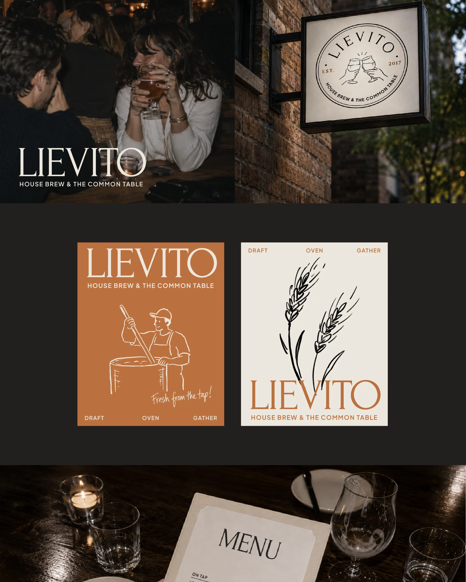 LIEVITO brand identity case study