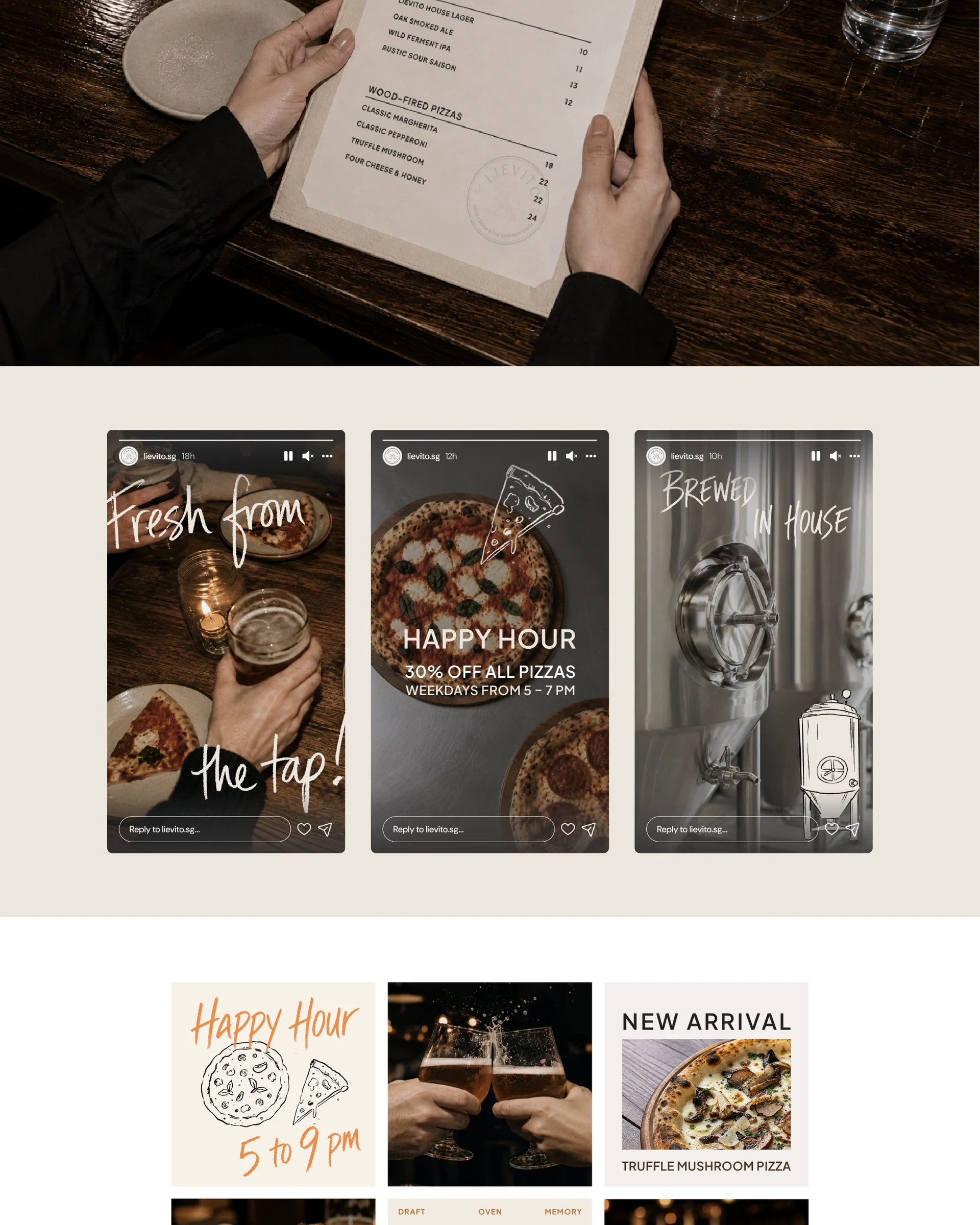 LIEVITO brand identity case study