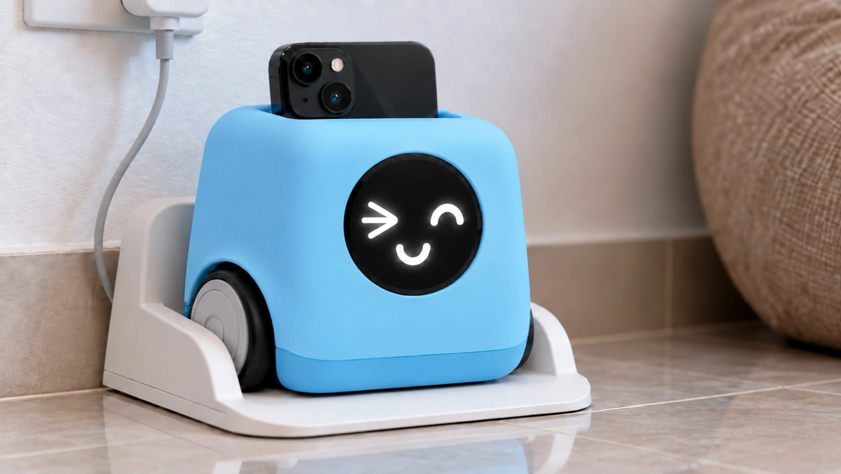 SCOOT on its charging dock